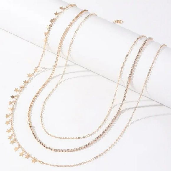 Pentagram Pendant Minimalism Belly Chains - Picture 2 of 11